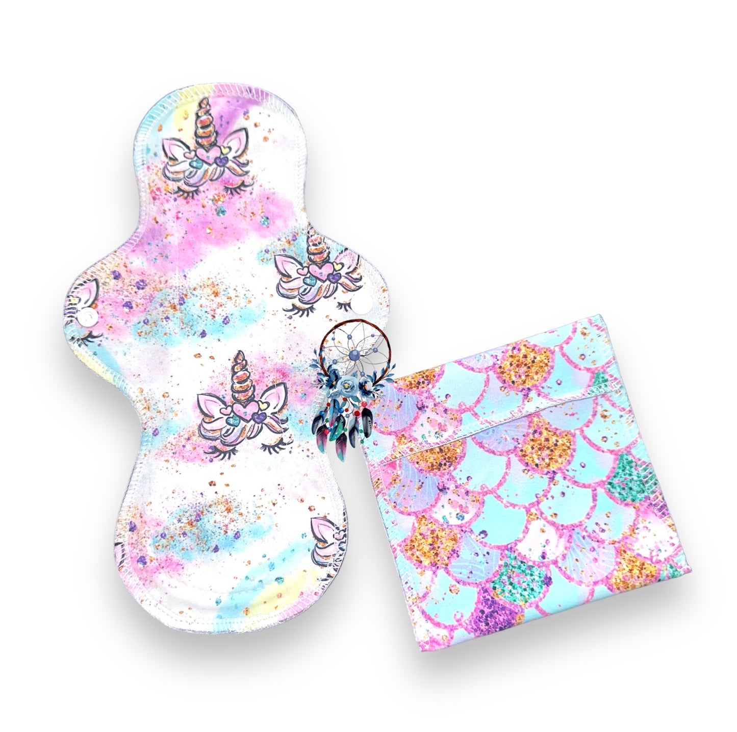 Rainbow Unicorn Cloth Pad