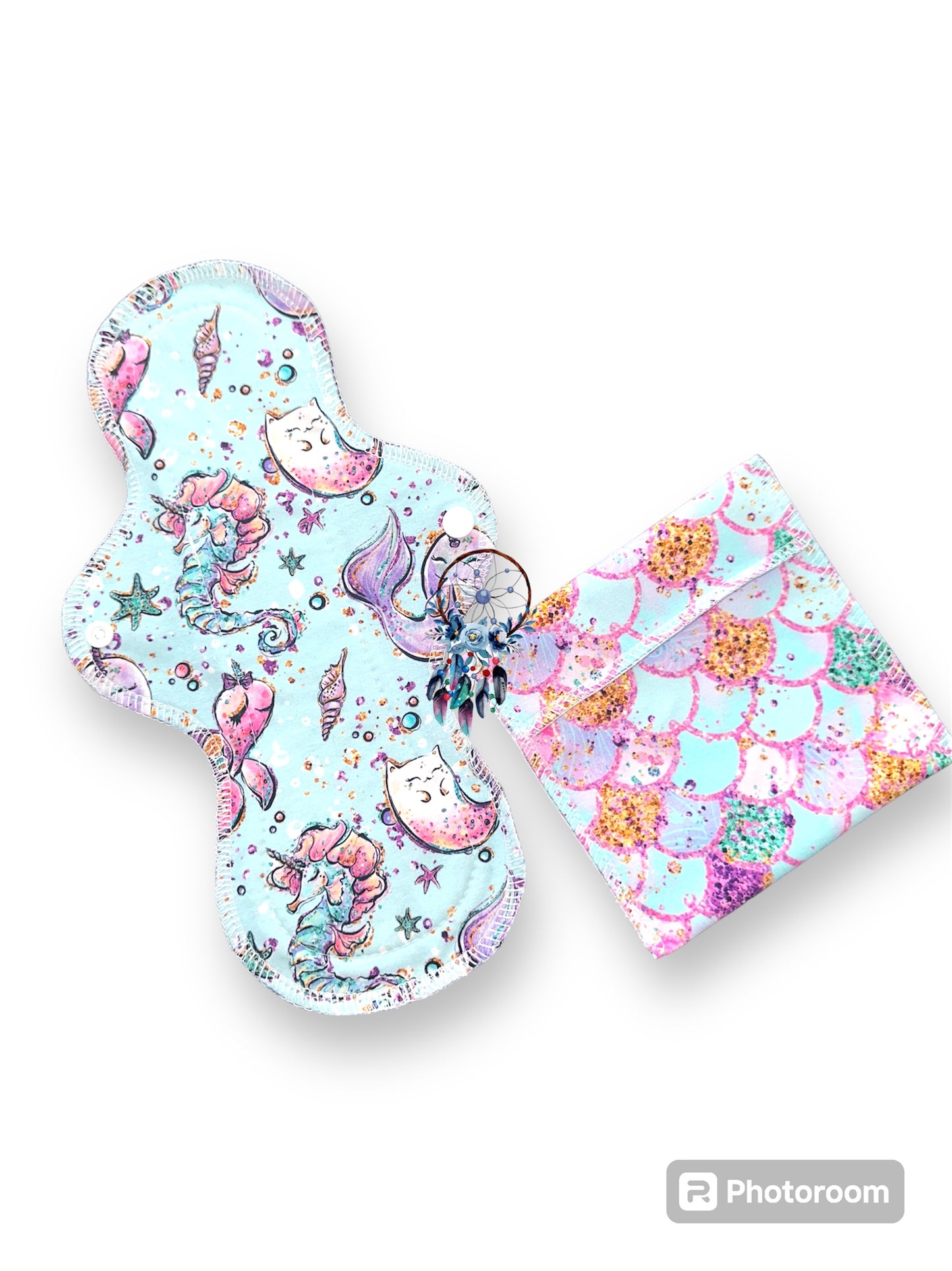 Sea Creatures Cloth Pad